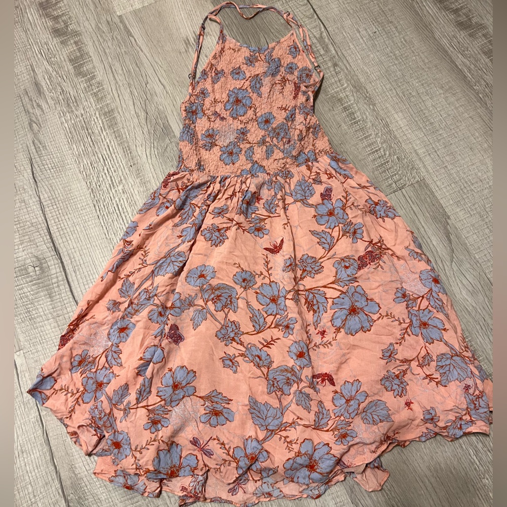 Kimchi Blue Urban Outfitters Dress Floral Dainty Verlina Smocked Festival Fairy - Picture 4 of 6